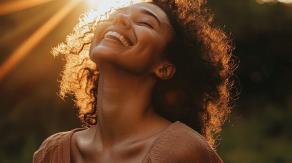 mulher-sorrindo-sol